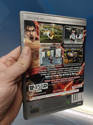 Videojuego PS2, Tekken 5 Platinum - PS2 Playstation 2