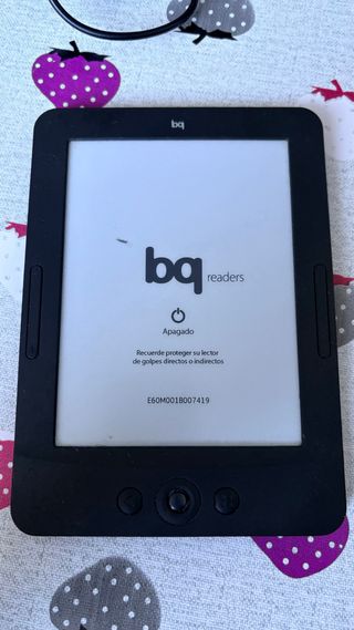 Libro electrónico BQ 7 negro