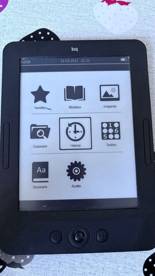 Libro electrónico BQ 7 negro