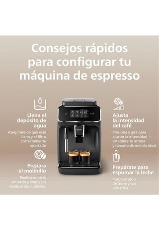 Cafetera Philips Serie 2200 Automática