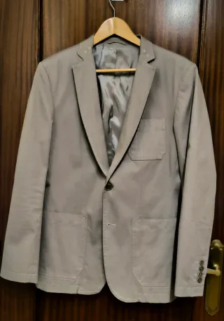 Americana Zara Man Beige Talla 48