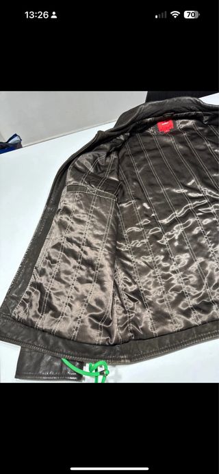 Chaqueta de cuero Celio Talla XXL