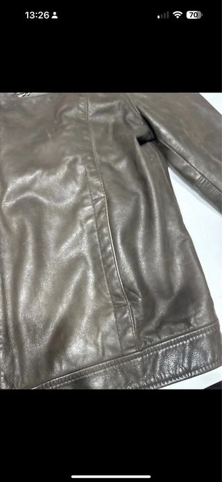 Chaqueta de cuero Celio Talla XXL