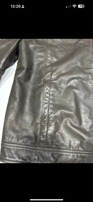 Chaqueta de cuero Celio Talla XXL