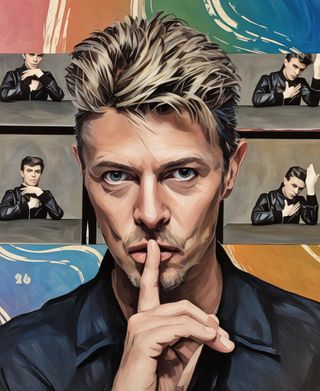 Stampa Giclèe firmata e numerata David Bowie 8/30
