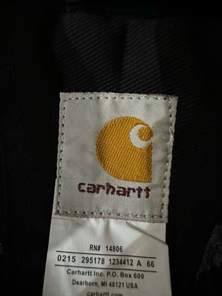 Chaqueta Harrington Carhartt Detroit Rework Negra