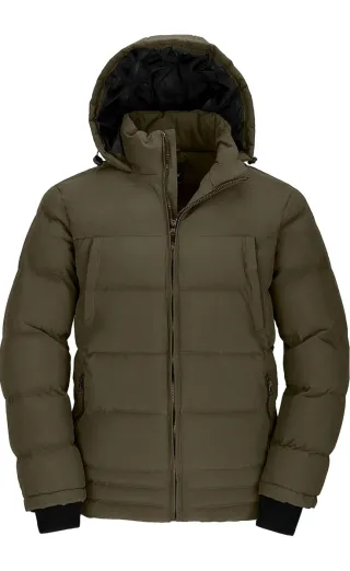 Chaqueta Wantdo verde militar