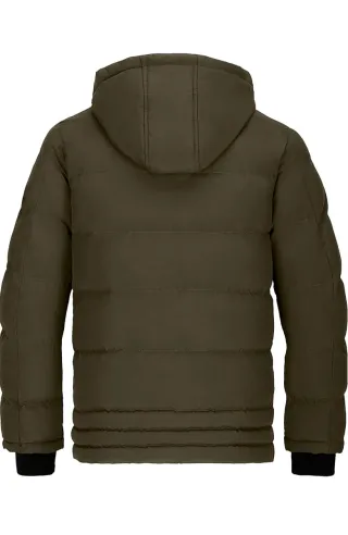 Chaqueta Wantdo verde militar