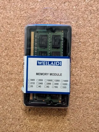 Memoria RAM SO-DIMM DDR3 8GB  1333MHz