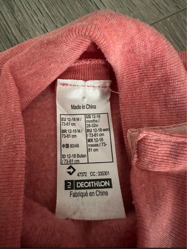 Conjunto térmico Decathlon T.18/24