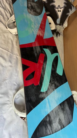 Tabla Snow Burton con Fijaciones