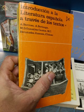 11 libros, textos periodísticos, lingüística de la publicidad, la novela en el siglo XX y mas