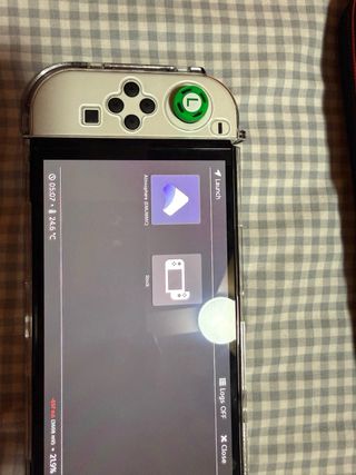 Custodia OLED nera per Nintendo Switch