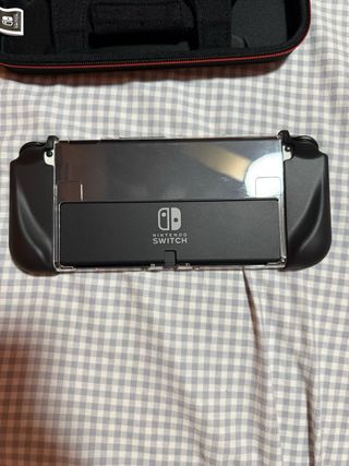 Custodia OLED nera per Nintendo Switch