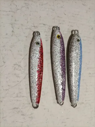  plomos de pesca jigs