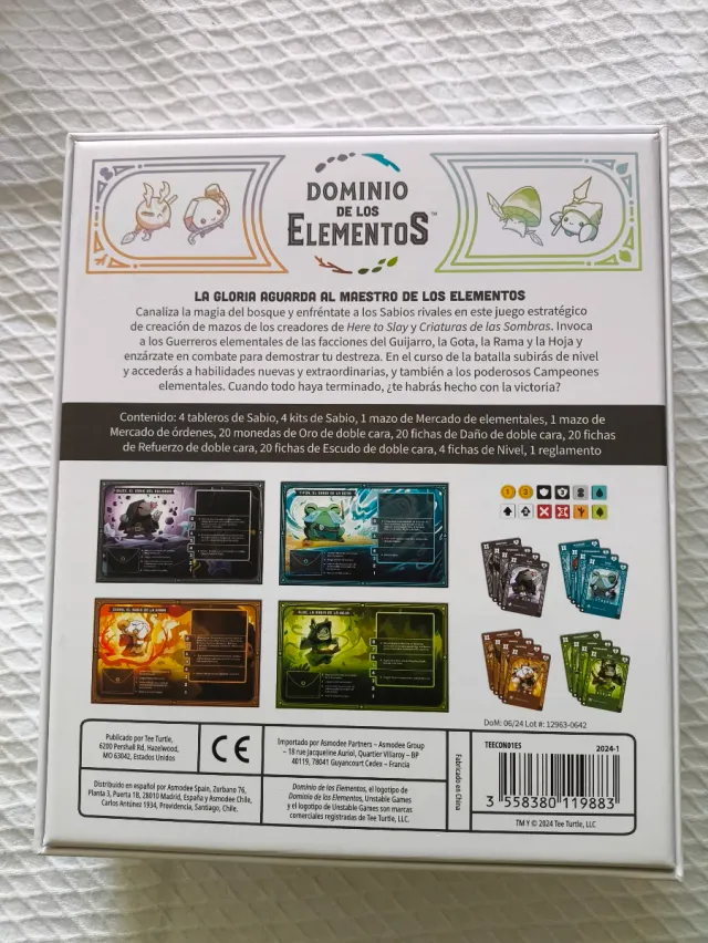 Gioco da tavolo Mastery of the Elements