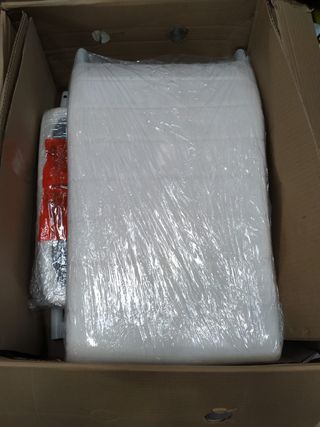 Pack 2 Sillas Salón Blancas Piel Sintética