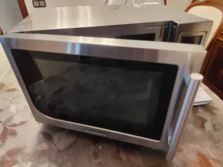 Horno Microondas Acero Inoxidable