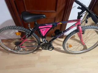 Bicicleta de montaña montaña 