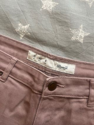 Shorts vaqueros rosas 