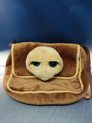 mochila cruzada, tortuga de peluche Shelly, coleccionismo