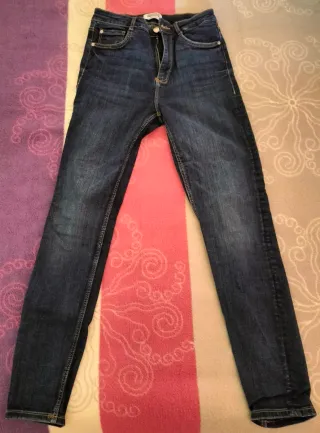 Pantalones vaqueros azules