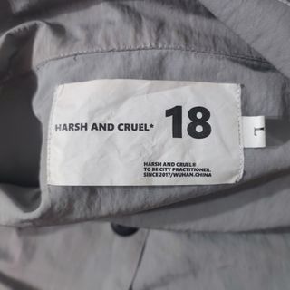 Harsh and Cruel/ Camisa Chaqueta Oversize L