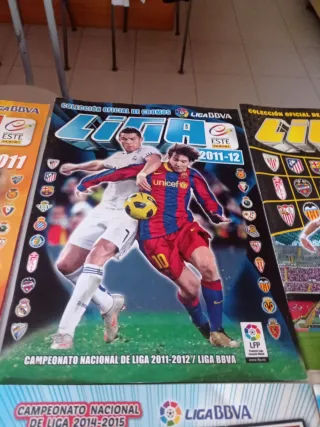 Colección Cromos Liga BBVA 2010-2011 y 5siguientes