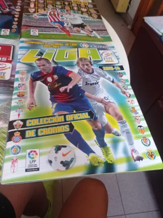 Colección Cromos Liga BBVA 2010-2011 y 5siguientes