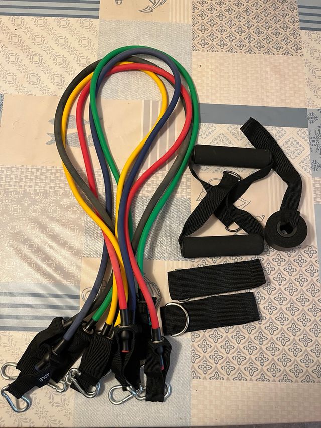 Set de gomas de resistencia fitness