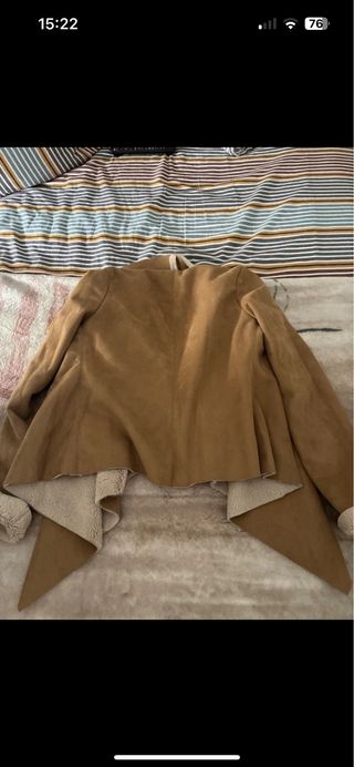 Chaqueta/Cárdigan Beige y Marrón Talla M