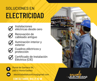 SERVICIOS DE ELECTRICIDAD Y URGENCIAS