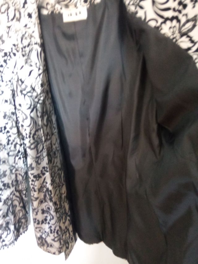 Chaqueta de vestir con relieve