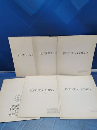 Laminas coleccionables, PINTURA GÓTICA, PINTURA PERSA, cepa, 1963