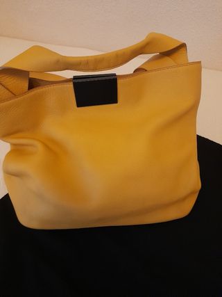 Bolso Bimba y Lola Piel mostaza 