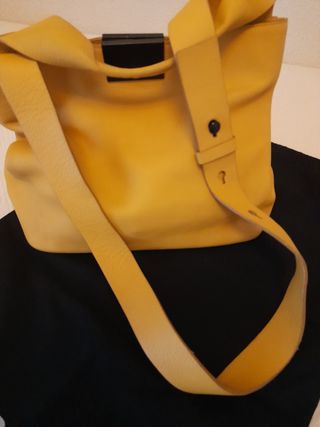 Bolso Bimba y Lola Piel mostaza 