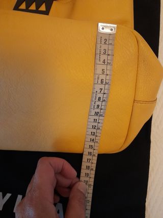 Bolso Bimba y Lola Piel mostaza 