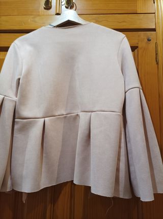 Chaqueta neopreno rosa palo