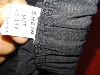 Pantaloni ragazzo neri con stampe