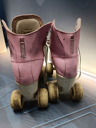 Patines KRF school talla 38, color rosa