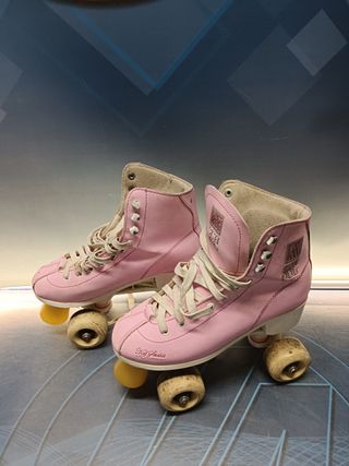 Patines KRF school talla 38, color rosa