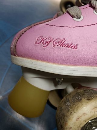 Patines KRF school talla 38, color rosa
