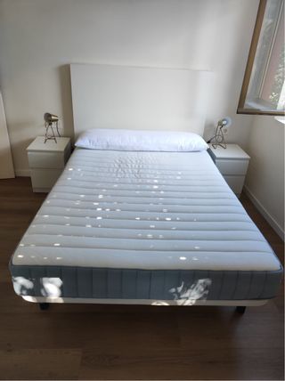 Conjunto Colchón, somier y Almohada
