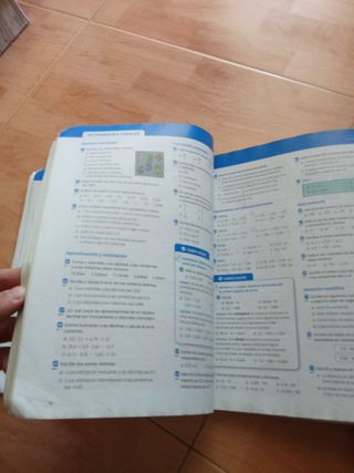 Libro de matemáticas segundo de eso