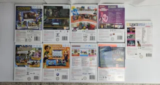 Lotto 9 giochi console Nintendo Wii Completi