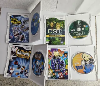 Lotto 9 giochi console Nintendo Wii Completi