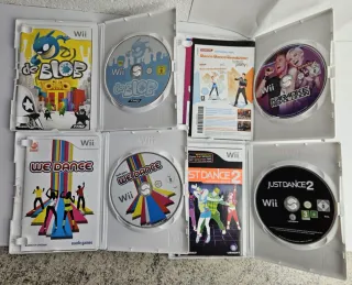 Lotto 9 giochi console Nintendo Wii Completi