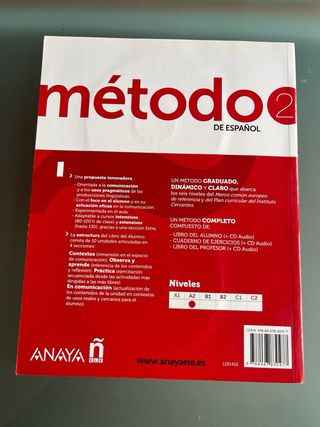 Método 2 de español (A2). Libro del alumno