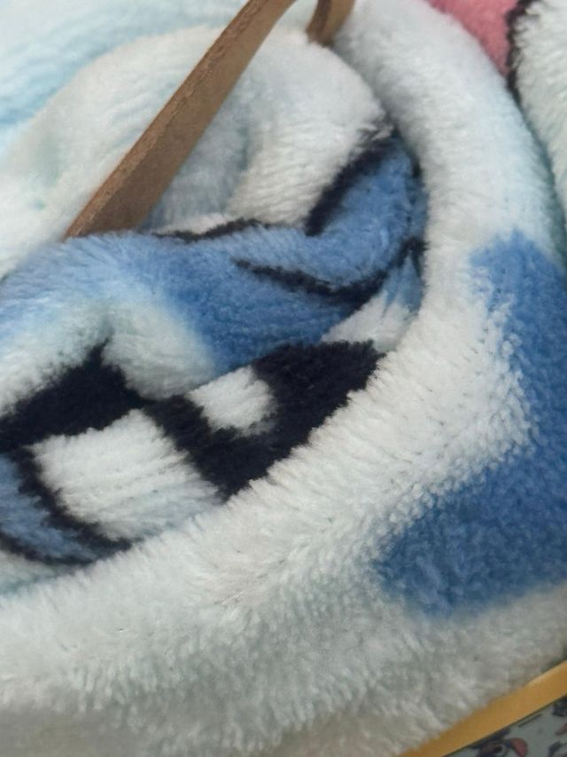 Manta Disney Stitch Coral 100x140cm