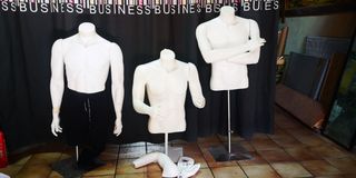 Maniquíes Torso Blanco y Negro